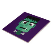 Frankenstein Monsters Kopf Fliese (Seite)