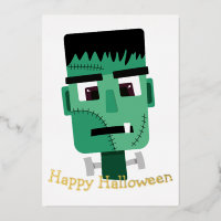 Frankenstein Monsters Kopf