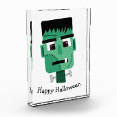 Frankenstein Monsters Kopf Fotoblock (Links)