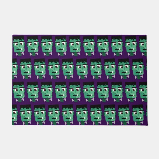 Frankenstein Monsters Kopf Fußmatte (Vorderseite)