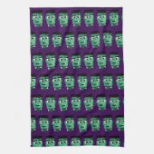 Frankenstein Monsters Kopf Geschirrtuch (Vertikal)