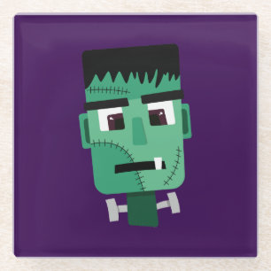 Frankenstein Monsters Kopf Glasuntersetzer