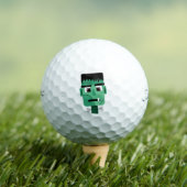 Frankenstein Monsters Kopf Golfball (Insitu T-Shirt)
