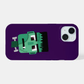 Frankenstein Monsters Kopf iPhone 15 Hülle (Rückseite (Horizontal))