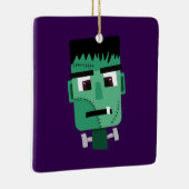 Frankenstein Monsters Kopf Keramikornament (Rechts)
