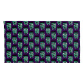 Frankenstein Monsters Kopf Kissenbezug (Rückseite-Rechts)