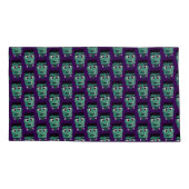 Frankenstein Monsters Kopf Kissenbezug (Rückseite-Links)