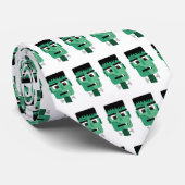 Frankenstein Monsters Kopf Krawatte (Gerollt)