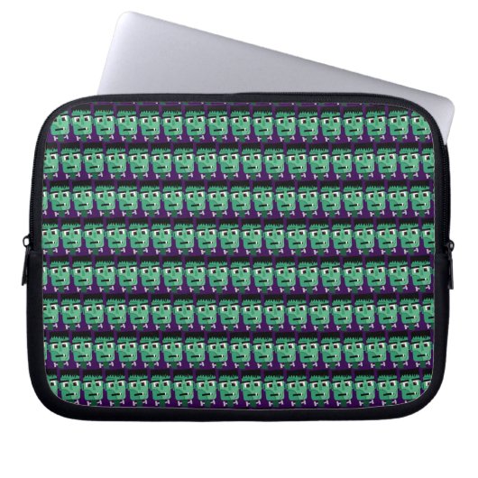 Frankenstein Monsters Kopf Laptopschutzhülle (Vorderseite)