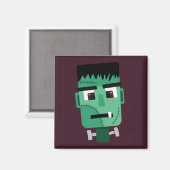 Frankenstein Monsters Kopf Magnet (Vorderseite/Rückseite)