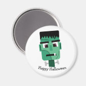 Frankenstein Monsters Kopf Magnet (Vorderseite/Rückseite)