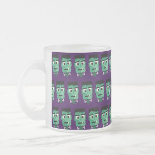 Frankenstein Monsters Kopf Mattglastasse