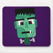 Frankenstein Monsters Kopf Mousepad (Vorne)
