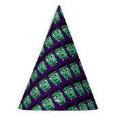 Frankenstein Monsters Kopf Partyhütchen (Links)