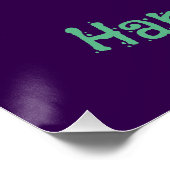 Frankenstein Monsters Kopf Poster (Ecke)