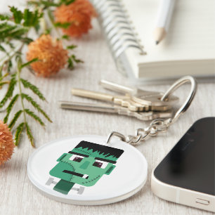 Frankenstein Monsters Kopf Schlüsselanhänger