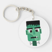 Frankenstein Monsters Kopf Schlüsselanhänger (Vorderseite)