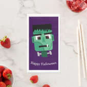 Frankenstein Monsters Kopf Serviette (Beispiel)