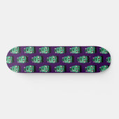 Frankenstein Monsters Kopf Skateboard (Horizontal)