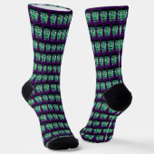 Frankenstein Monsters Kopf Socken (Gewinkelt)