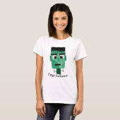 Frankenstein Monsters Kopf T-Shirt (Vorne ganz)