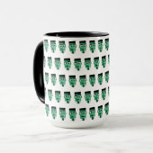 Frankenstein Monsters Kopf Tasse (Vorderseite Links)