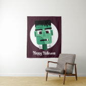 Frankenstein Monsters Kopf Wandteppich (Beispiel)