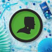 Frankenstein Monsters Silhouette Pappteller (Party)
