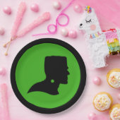 Frankenstein Monsters Silhouette Pappteller (Party)