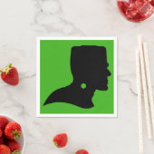 Frankenstein Monsters Silhouette Serviette (Beispiel)