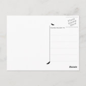 Frankenstein Mummy Dracula Halloween Monster Party Postkarte (Rückseite)