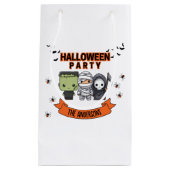 Frankenstein Mummy Grim Sensenmann Spooky Hallowee Kleine Geschenktüte (Vorderseite)