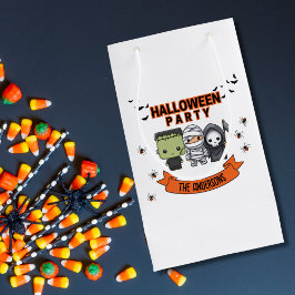 Frankenstein Mummy Grim Sensenmann Spooky Hallowee Kleine Geschenktüte