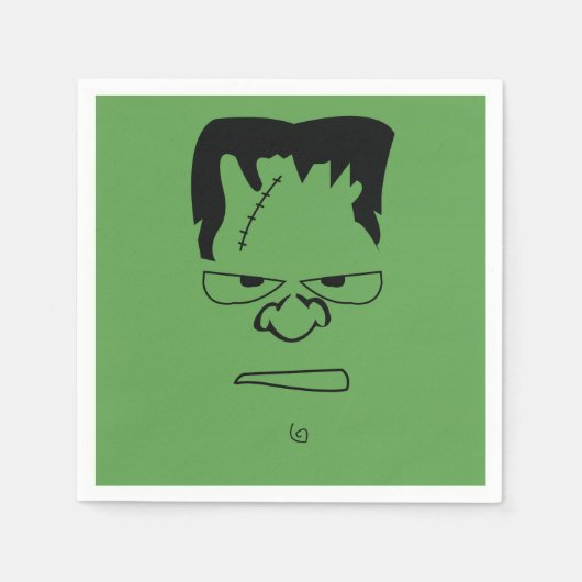 Frankenstein Napkins Serviette (Vorderseite)