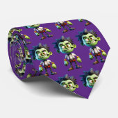 Frankenstein Neck Tie Krawatte (Gerollt)