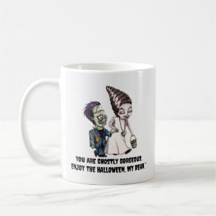 Frankenstein-Paar Kaffeetasse