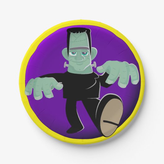 Frankenstein PapierTeller (Vorderseite)