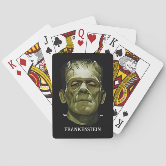 Frankenstein Playing Cards Spielkarten (Rückseite)