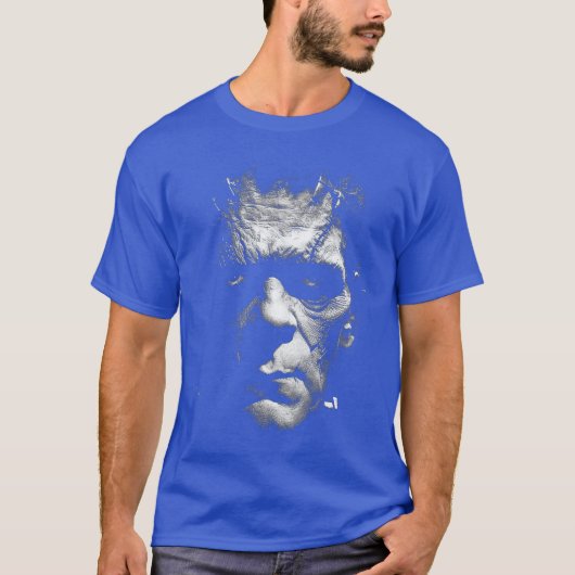 Frankenstein Portrait Classic Halloween Monster Ho T-Shirt (Vorderseite)
