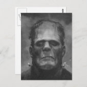 Frankenstein Postcards Postkarte (Vorne/Hinten)