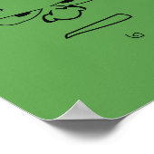 Frankenstein Poster (Ecke)