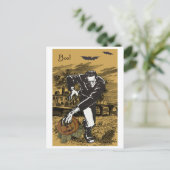Frankenstein Postkarte (Stehend Vorderseite)