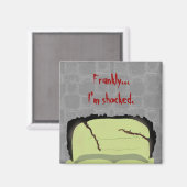 Frankenstein Pun Halloween Magnet (Vorderseite/Rückseite)