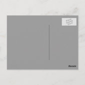 Frankenstein Pun Halloween Postcard Postkarte (Rückseite)