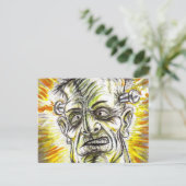 FRANKENSTEIN SHOCK POSTCARD POSTKARTE (Stehend Vorderseite)