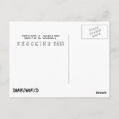 FRANKENSTEIN SHOCK POSTCARD POSTKARTE (Rückseite)