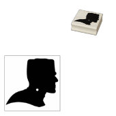 Frankenstein Silhouette Art Briefmarke Gummistempel (Stempel)
