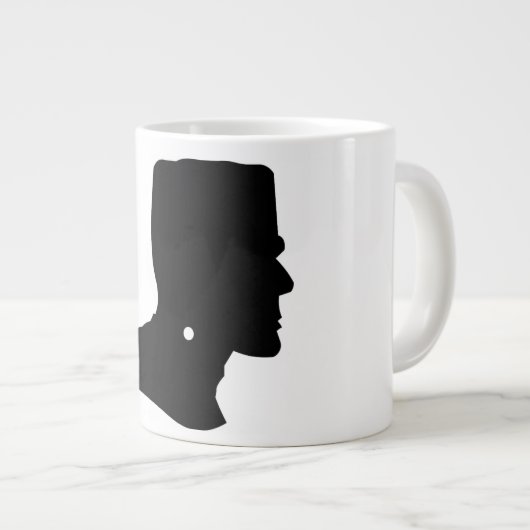 FRANKENSTEIN SILHOUETTE Jumbo-Tasse (Vorderseite Rechts)