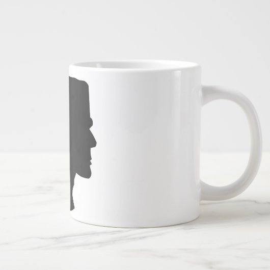 FRANKENSTEIN SILHOUETTE Jumbo-Tasse (Rechts)