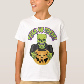 Frankenstein Skull T-Shirt